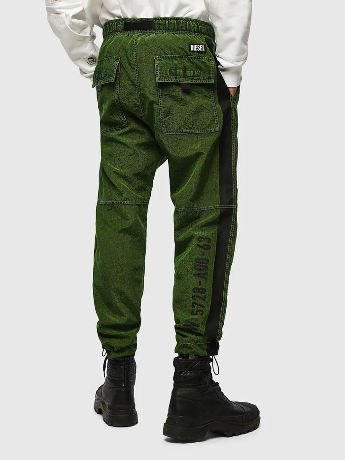 Diesel Trousers and Shorts Mens PBERG Green Gift Ideas