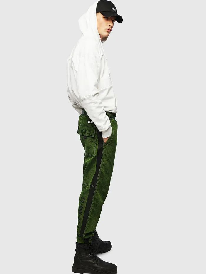 Diesel Trousers and Shorts Mens PBERG Green Gift Ideas