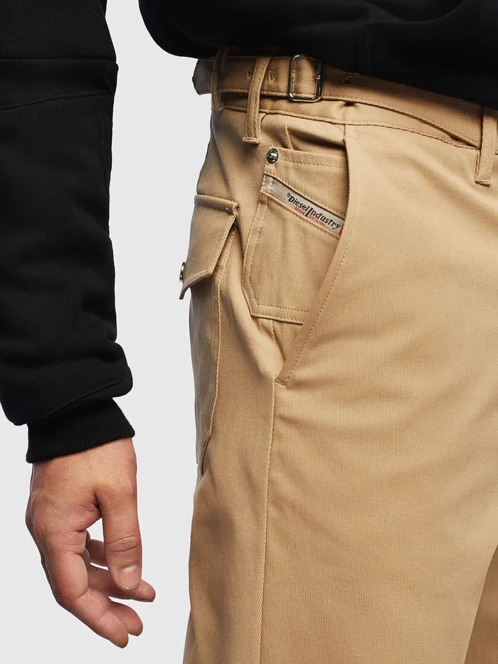 Diesel Trousers and Shorts Mens PCHARLIE Light Brown Popular