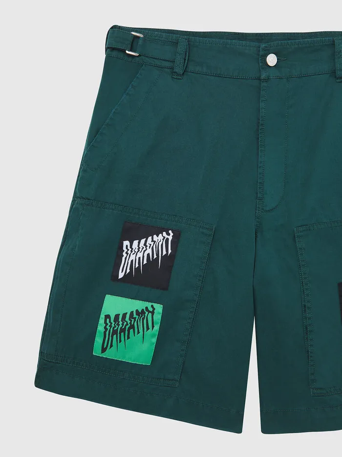Diesel Trousers and Shorts Mens PDUGASHO Dark Green For Sale