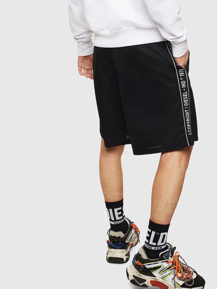 Diesel Trousers and Shorts Mens PHITOSHIS1 Black Casaul