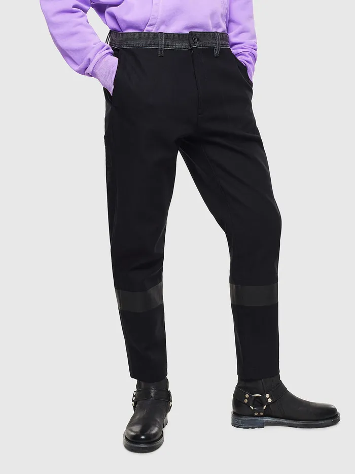 Diesel Trousers and Shorts Mens PKAPP Black For Sale
