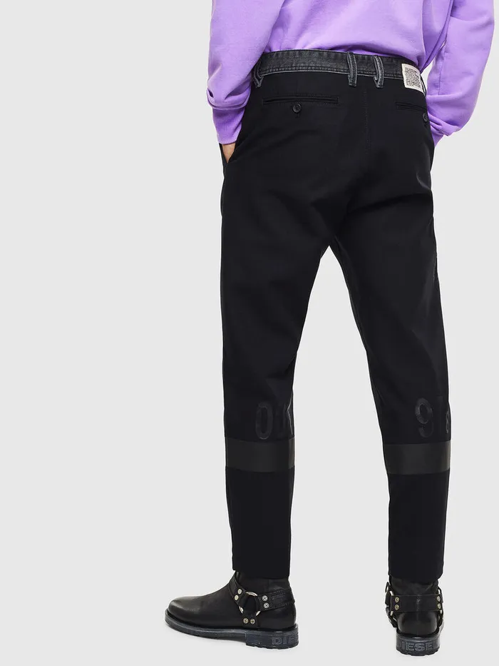 Diesel Trousers and Shorts Mens PKAPP Black For Sale