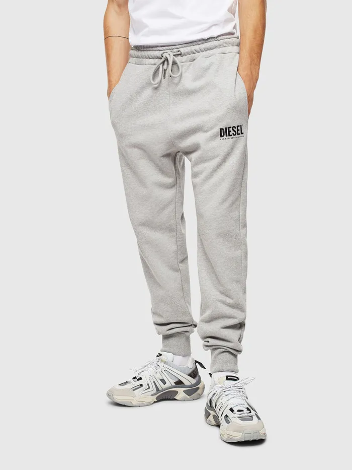 Diesel Trousers and Shorts Mens PTARYLOGO Grey Gift 4 You