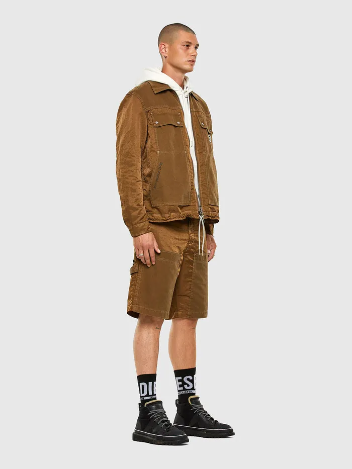 Diesel Trousers and Shorts Mens PTRENTSHORT Light Brown Gift Ideas
