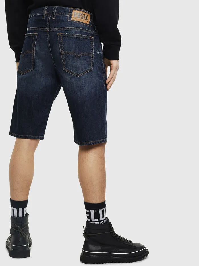 Diesel Trousers and Shorts Mens THOSHORT Dark Blue Gift for Friend