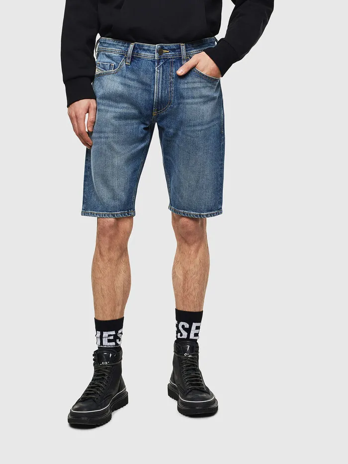Diesel Trousers and Shorts Mens THOSHORT Medium blue On Sale