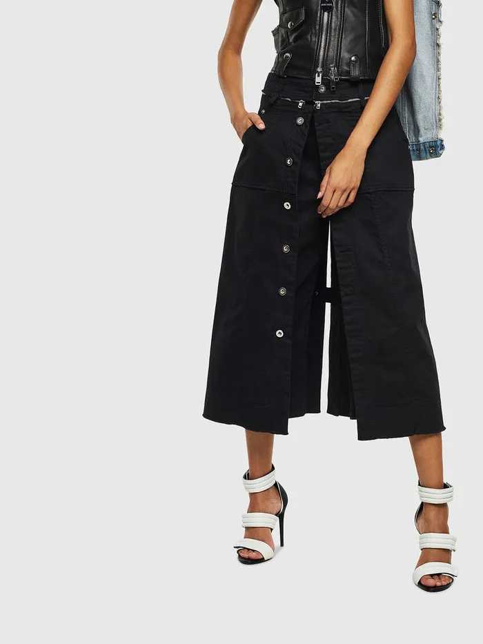 Diesel Trousers and Shorts Womens PJORGE Black Gift for Friend