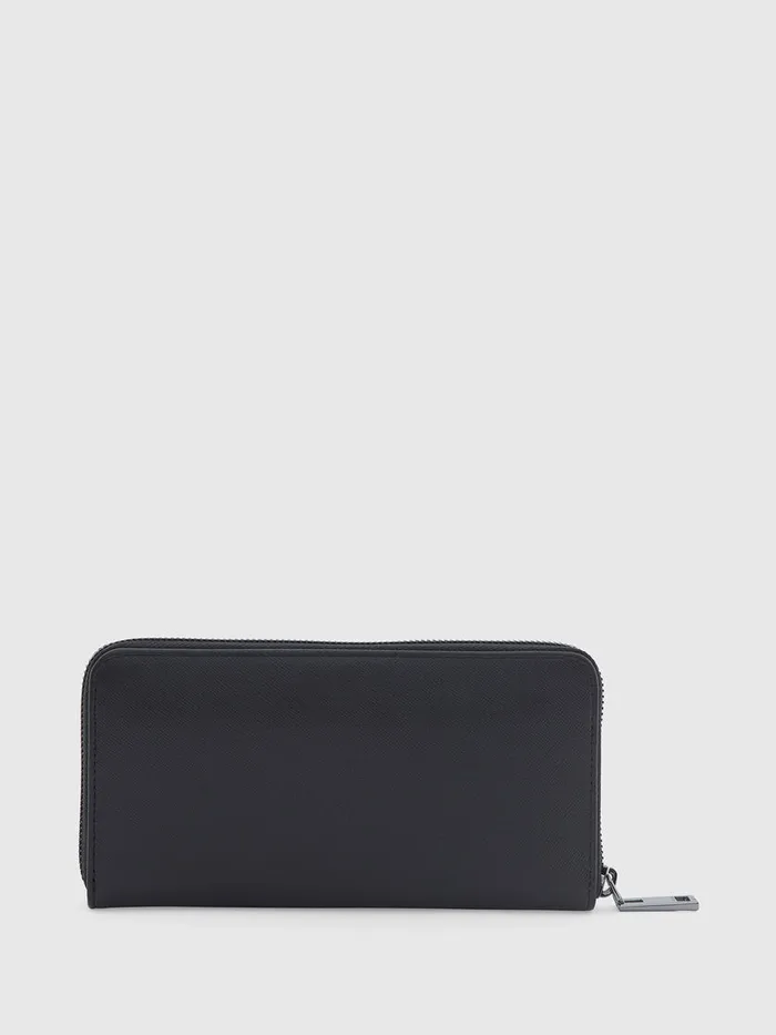 Diesel Wallets Mens 24 ZIP LOOP Black Gift for Friend