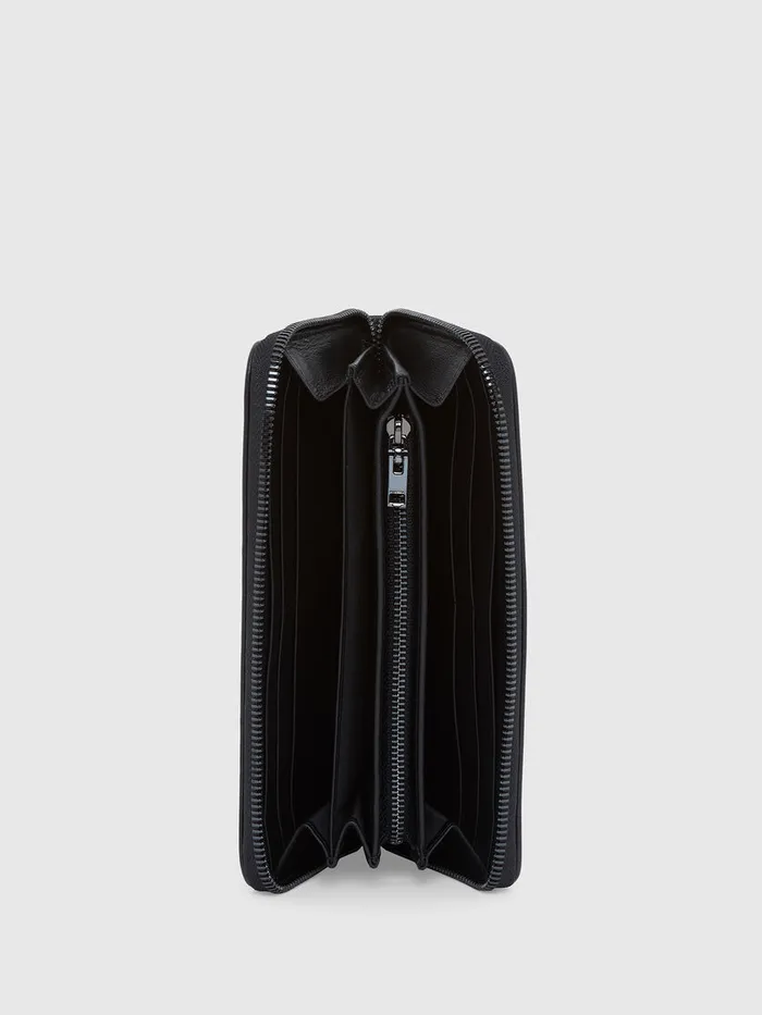 Diesel Wallets Mens 24 ZIP LOOP Black Gift for Friend