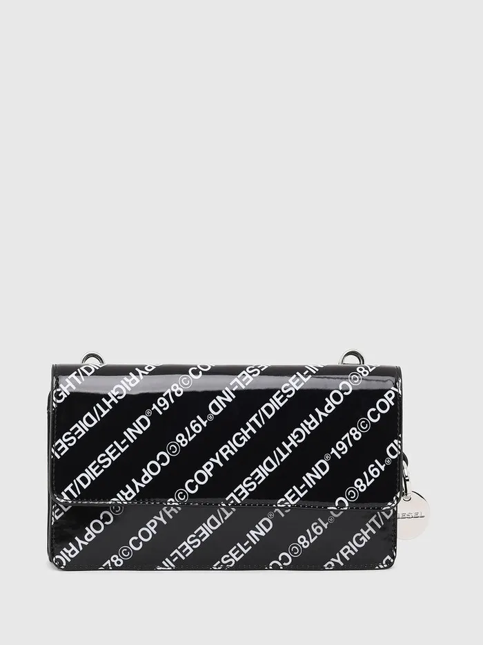 Diesel Wallets Womens DUPLET LCLT BlackWhite Cheap On Sale
