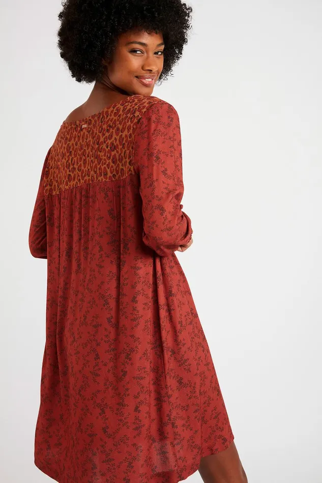 Dress Brown 8211 AMYLEE LUDMILA Brown Women Banana Moon Dresses Dress Brown 8211 AMYLEE LUDMILA Brown Women Banana Moon Dresses