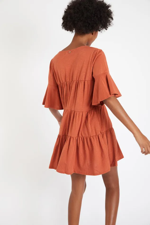Dress Brown 8211 KIMI PEACHY Brown Women Banana Moon Dresses Dress Brown 8211 KIMI PEACHY Brown Women Banana Moon Dresses