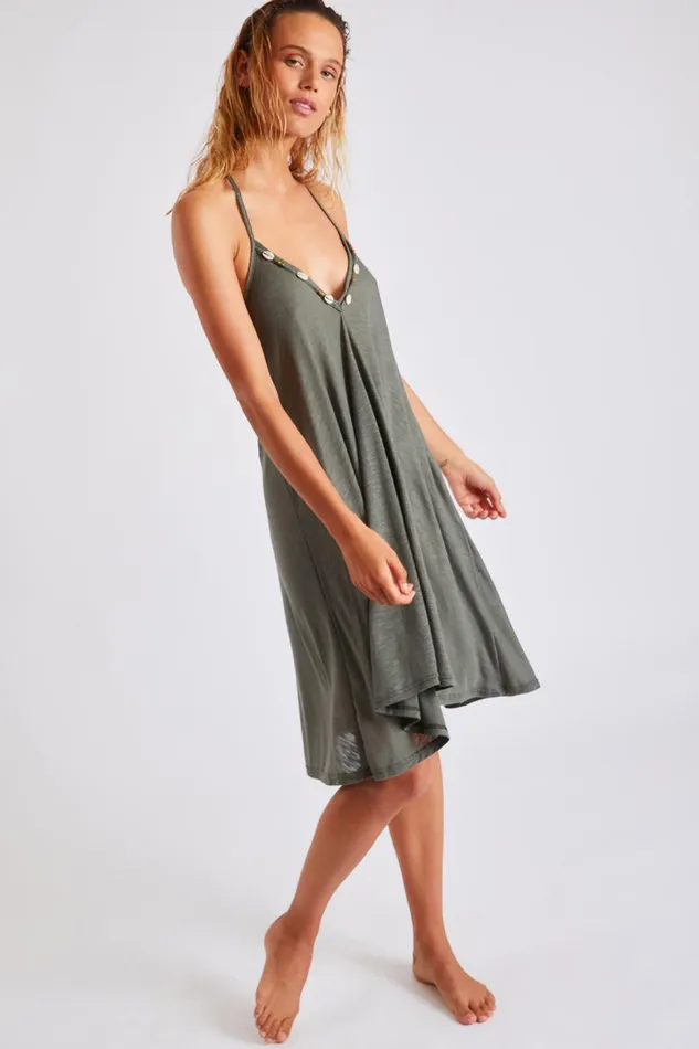 Dress Khaki 8211 ISHANA CARAIVA Khaki Women Banana Moon Dresses Dress Khaki 8211 ISHANA CARAIVA Khaki Women Banana Moon Dresses