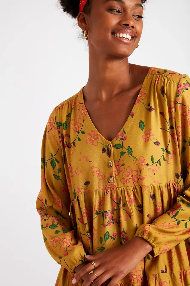 Dress Yellow 8211 AVELINA ANAHID Yellow Women Banana Moon Dresses Dress Yellow 8211 AVELINA ANAHID Yellow Women Banana Moon Dresses
