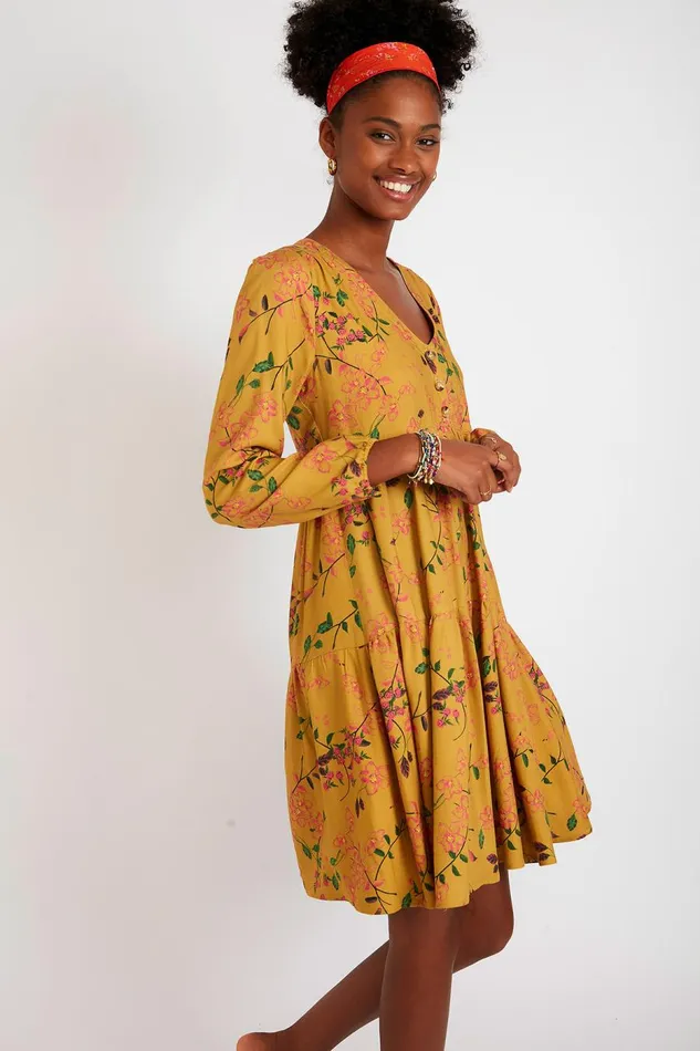 Dress Yellow 8211 AVELINA ANAHID Yellow Women Banana Moon Dresses Dress Yellow 8211 AVELINA ANAHID Yellow Women Banana Moon Dresses