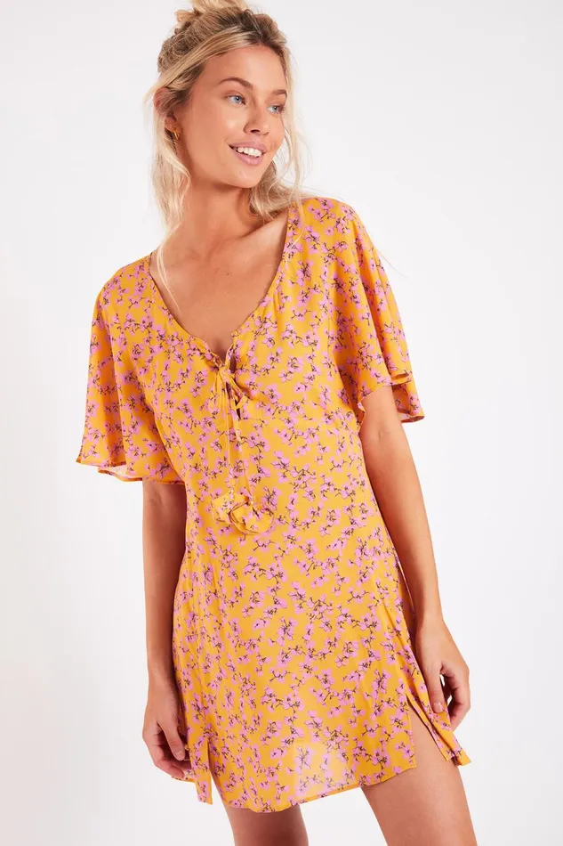 Dress Yellow 8211 KOMARI PALMARVOIL Yellow Women Banana Moon Dresses Dress Yellow 8211 KOMARI PALMARVOIL Yellow Women Banana Moon Dresses