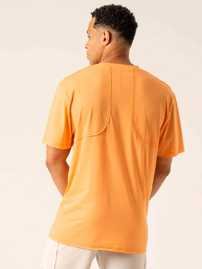 Dynamic Oversized TShirt 8211 Orange Sherbet Men Ryderwear TShirts