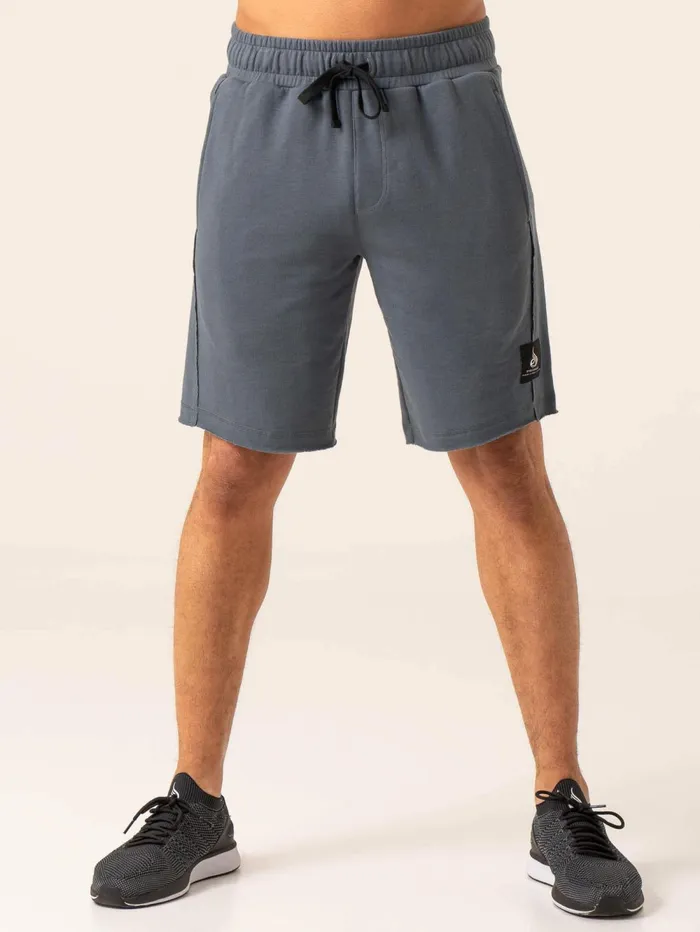 Dynamic Track Short 8211 Petrol Men Ryderwear Gym Shorts