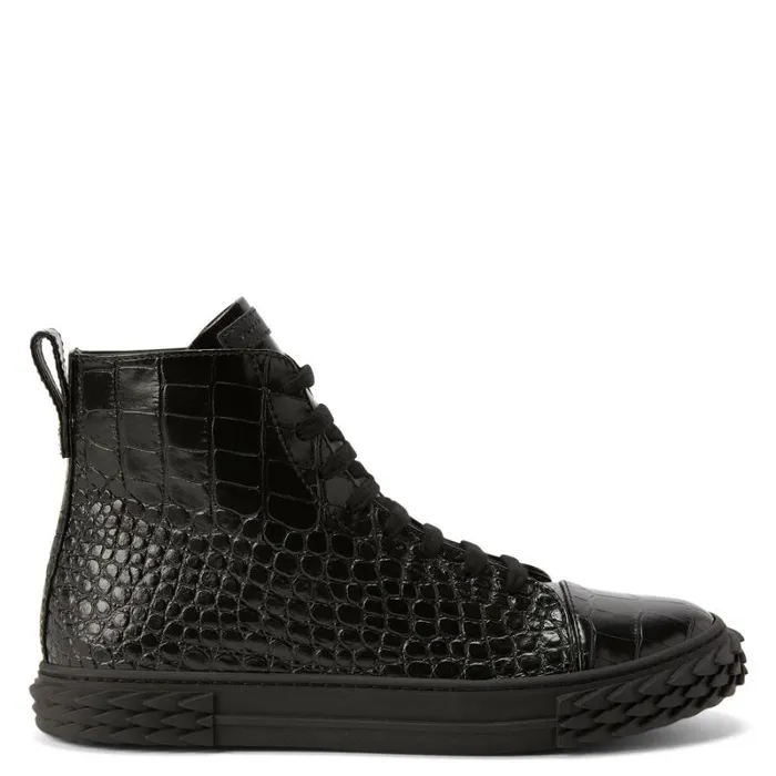 Ecoblabber Black Men Giuseppe Zanotti Sneakers