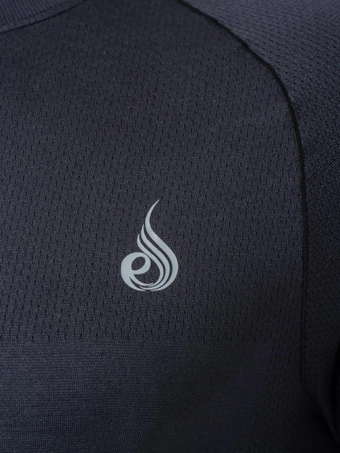 Element Seamless TShirt 8211 Black Men Ryderwear Tops