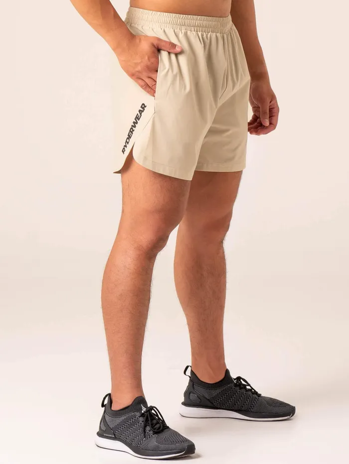 Emerge Training Short 8211 Sand Men Ryderwear Gym Shorts