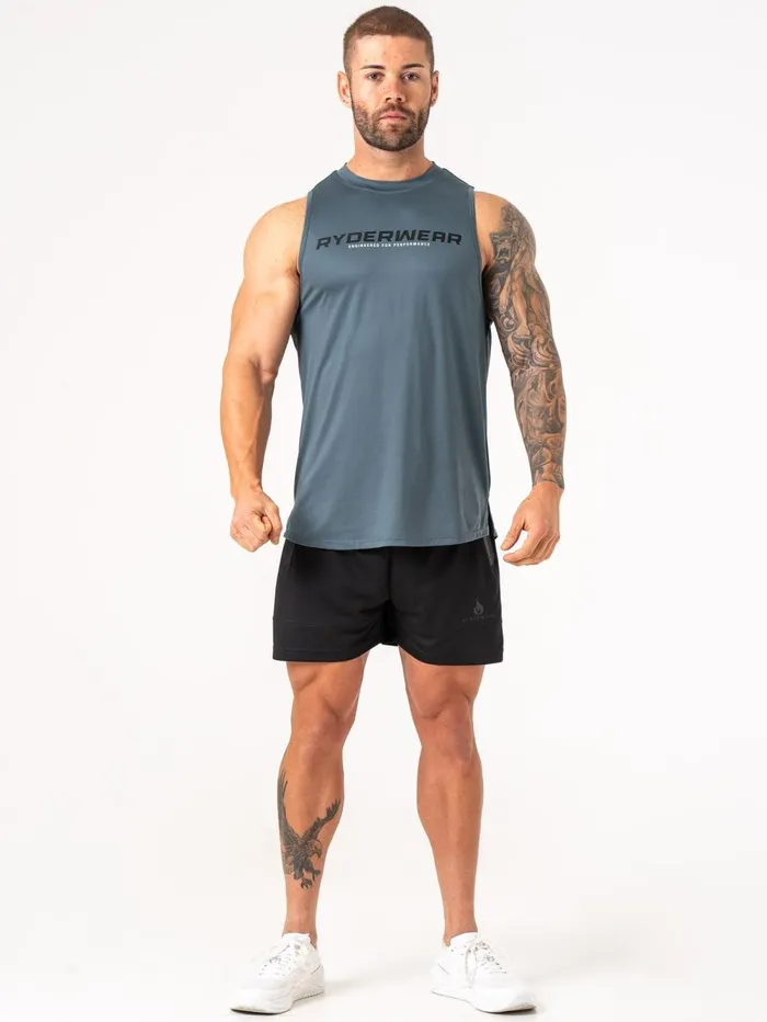 Energy Mesh Shorts 8211 Black Men Ryderwear Gym Shorts