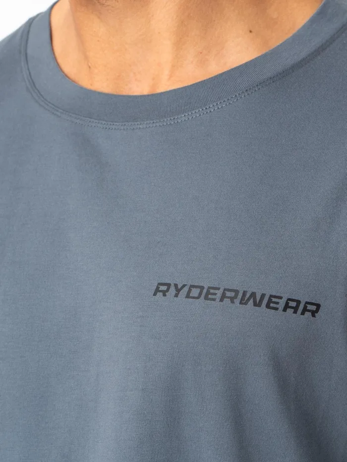 Energy Oversized TShirt 8211 Petrol Men Ryderwear TShirts