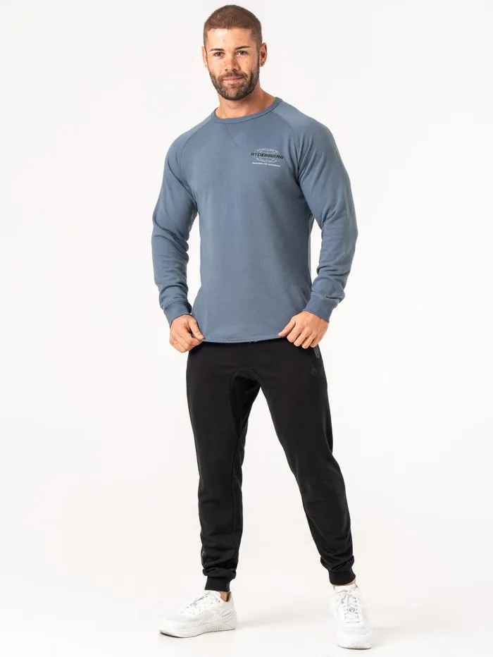 Energy Track Pants 8211 Black Men Ryderwear Gym Pants