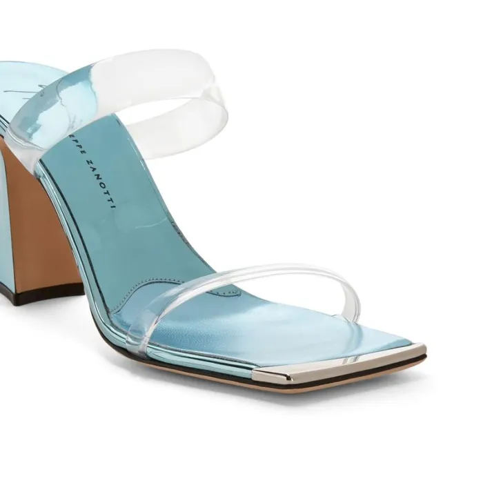 Flaminia Plexi Blue Women Giuseppe Zanotti Sandals