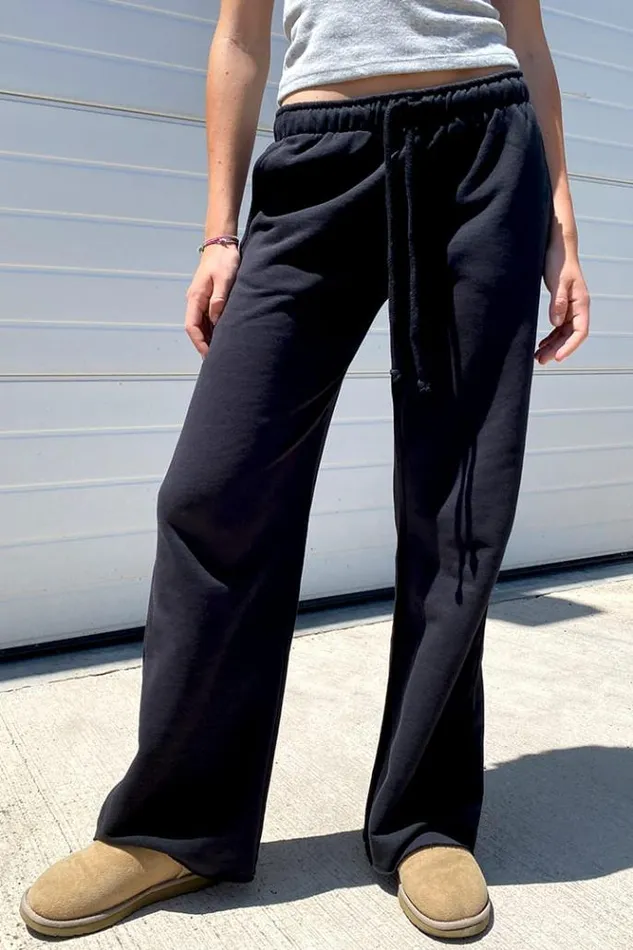 Flared Joggers Women Subdued Pants