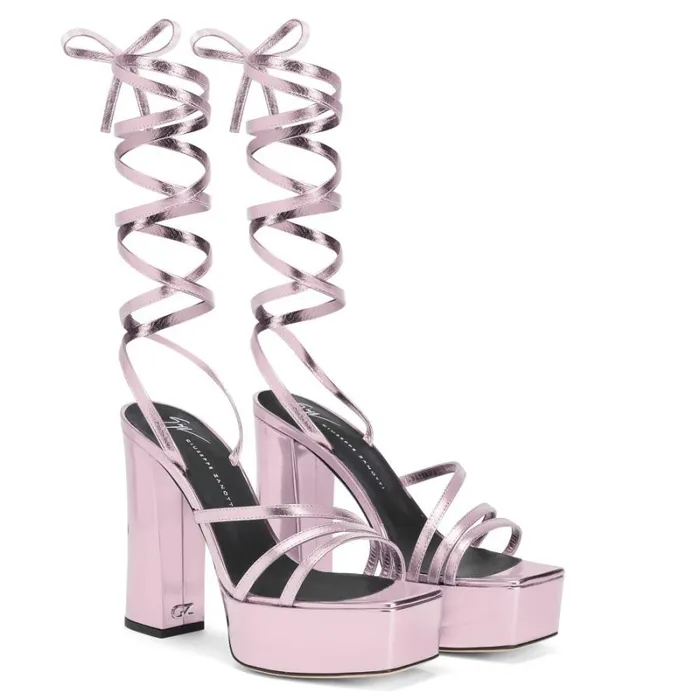 Flavienne Pink Women Giuseppe Zanotti Sandals