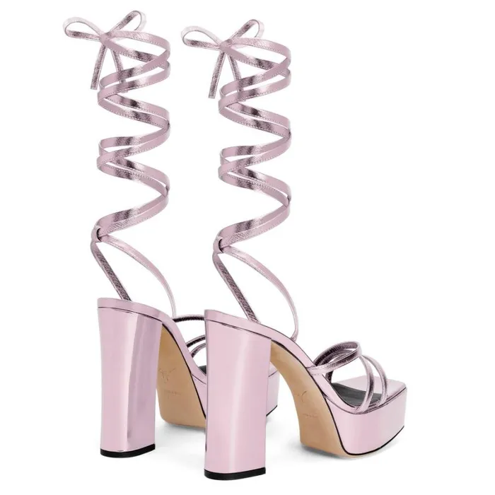 Flavienne Pink Women Giuseppe Zanotti Sandals