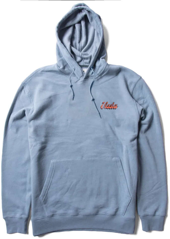 Fleece and Hoodies Men Vissla Coastal Eco Po Hoodie Stone Blue Heather Fleece and Hoodies Men Vissla Coastal Eco Po Hoodie Stone Blue Heather