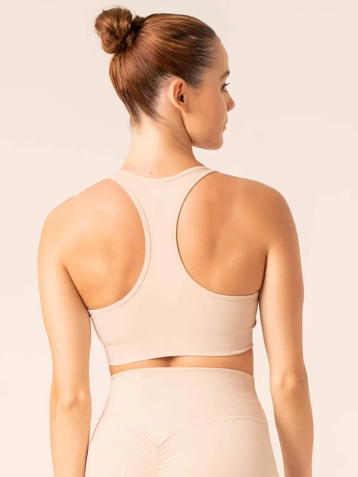 Focus Seamless Sports Bra 8211 Chalk Marl Women Ryderwear Sports Bras