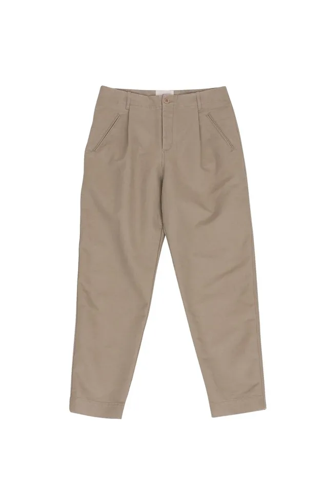 Folk Clothing Assembly Pant 8211 Stone Mens Trousers
