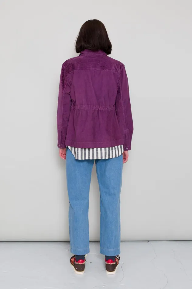 Folk Clothing Barrel Trousers 8211 Bleached Denim Womens Trousers