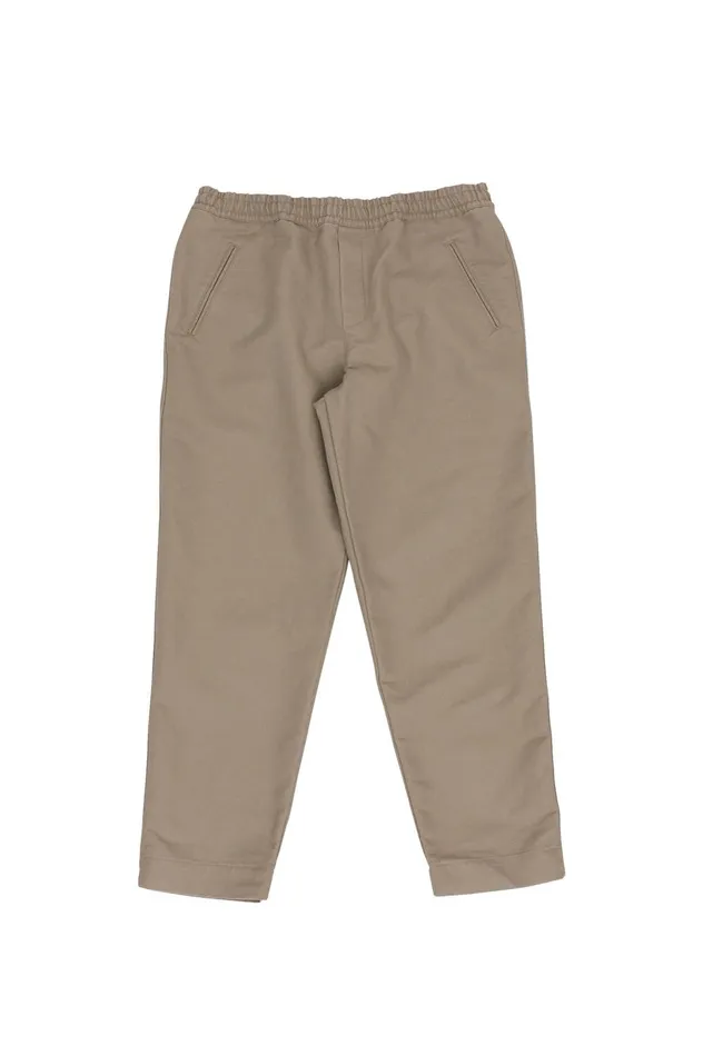 Folk Clothing Drawcord Assembly Pant 8211 Stone Mens Trousers