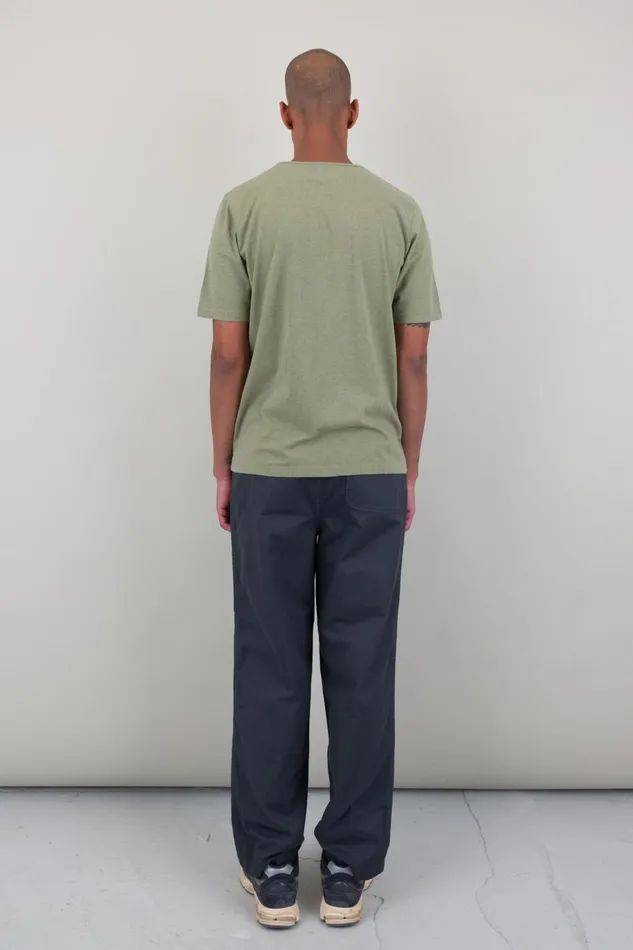 Folk Clothing Everyday TShirt 8211 Sage Melange Mens TShirts