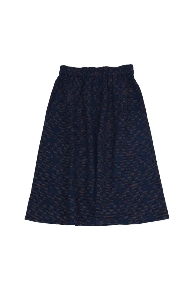 Folk Clothing Full Seam Skirt 8211 Indigo Broken Checkerboard Womens Skirts and Dresses Folk Clothing Full Seam Skirt 8211 Indigo Broken Checkerboard Womens Skirts and Dresses