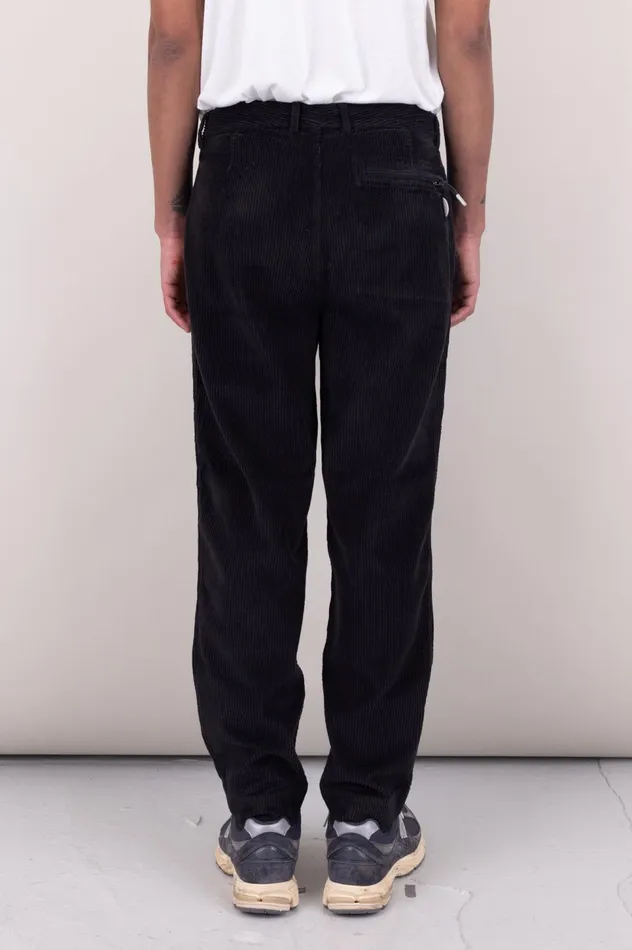 Folk Clothing Signal Pant 8211 Soft Black Cord Mens Trousers