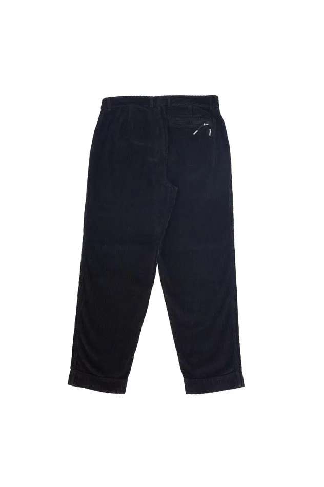 Folk Clothing Signal Pant 8211 Soft Black Cord Mens Trousers