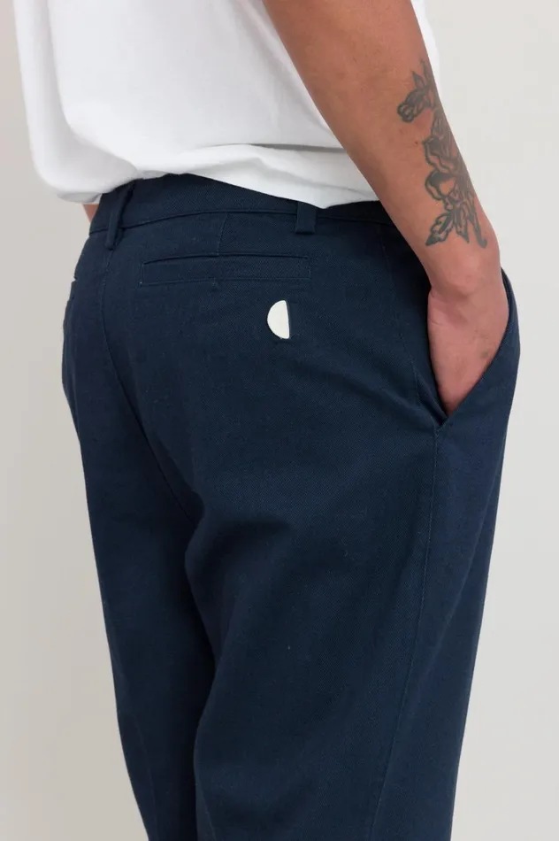 Folk Clothing Slim Leg Trouser 8211 Navy Mens Trousers