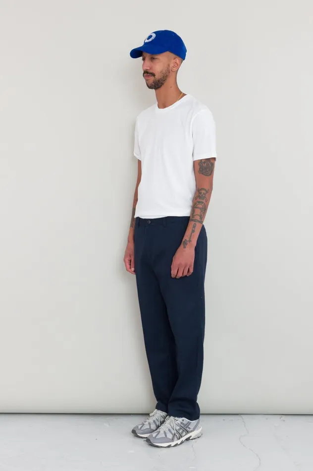 Folk Clothing Slim Leg Trouser 8211 Navy Mens Trousers