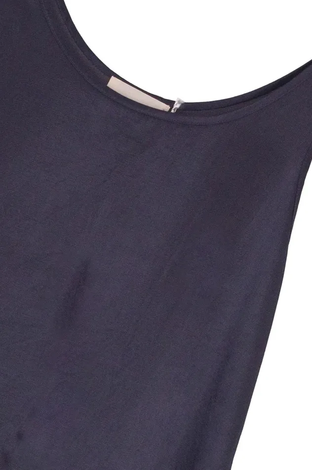 Folk Clothing Slip Dress 8211 Coal Satin Womens Skirts and Dresses