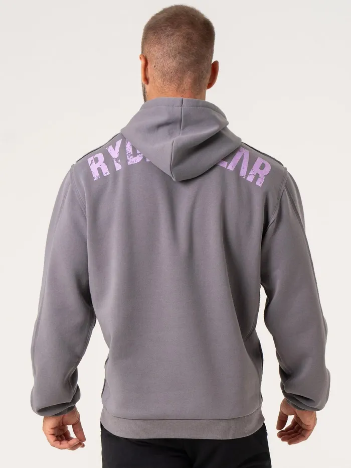 Force Hoodie 8211 Charcoal Men Ryderwear Sweaters and Hoodies