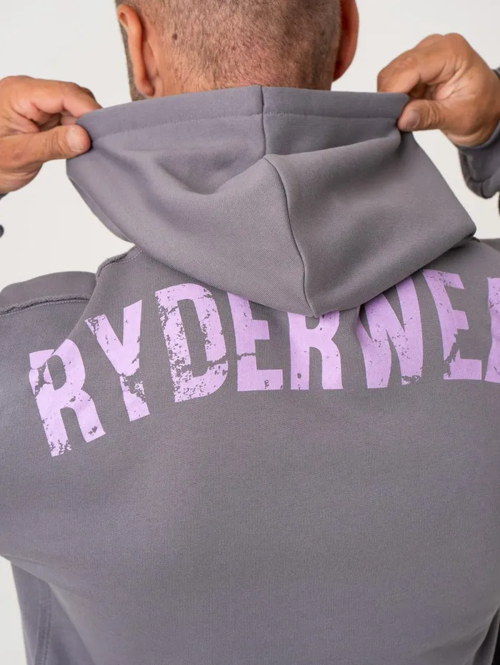 Force Hoodie 8211 Charcoal Men Ryderwear Sweaters and Hoodies