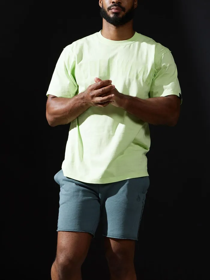 Force Oversized TShirt 8211 Lime Men Ryderwear Tops