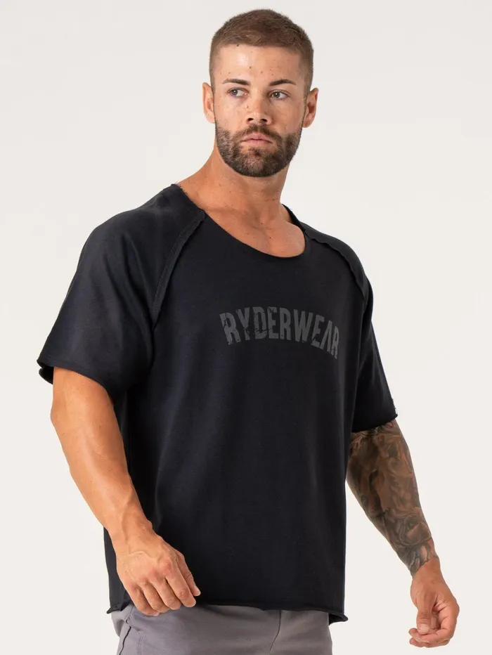 Force Rag Top 8211 Black Men Ryderwear Tops