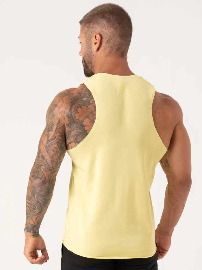 Force Tank 8211 Lemon Men Ryderwear Tops